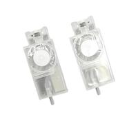 PrecisGear 10 a 100pcs Eco Solvent Stampante Dumper per 4720 I3200 5113 Printhead Compatibile con Mimaki Jv33 Thunderjet DTG DTF Ink(White-10PCS)