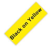 PrecisGear 1Pcs 45013 Compatible D1 Tape 40913 43613 45010 45018 9mm Label Tape With 160 280(Black on Yellow)