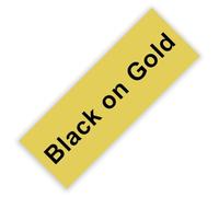 PrecisGear 1Pcs 45013 Compatible D1 Tape 40913 43613 45010 45018 9mm Label Tape With 160 280(Black on Gold)