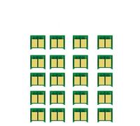 PrecisGear 20PCS 128A CE320A CE321A CE322A CE323A Circuito Integrato del Toner Compatibile Con CM1415 CP1525n 1526 1527 1528 1417 1418 Circuito Integrato di Ripristino della Cartuccia(20pcs Yellow)