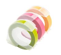 PrecisGear 3pk 3D Embossing Nastro da 9mm Etichetta in plastica fai-da-te compatibile con E-101 E-202 E-303 Maker per la marca per la parte 8K1927225B(10)