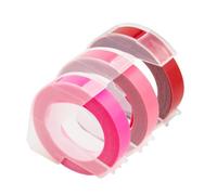 PrecisGear 3pk 3D Embossing Nastro da 9mm Etichetta in plastica fai-da-te compatibile con E-101 E-202 E-303 Maker per la marca per la parte 8K1927225B(14)