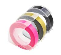 PrecisGear 3pk 3D Embossing Nastro da 9mm Etichetta in plastica fai-da-te compatibile con E-101 E-202 E-303 Maker per la marca per la parte 8K1927225B(11)