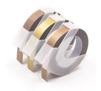 PrecisGear 3pk 3D Embossing Nastro da 9mm Etichetta in plastica fai-da-te compatibile con E-101 E-202 E-303 Maker per la marca per la parte 8K1927225B(09)