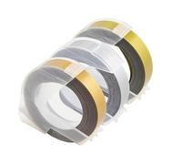 PrecisGear 3pk 3D Embossing Nastro da 9mm Etichetta in plastica fai-da-te compatibile con E-101 E-202 E-303 Maker per la marca per la parte 8K1927225B(16)