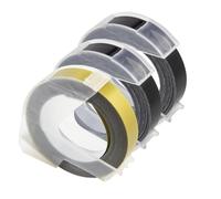 PrecisGear 3pk 3D Embossing Nastro da 9mm Etichetta in plastica fai-da-te compatibile con E-101 E-202 E-303 Maker per la marca per la parte 8K1927225B(04)