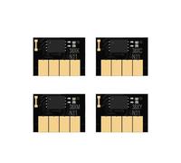 PrecisGear 738 CHIP a cartuccia a inchiostro 300 ml una volta Utilizzo compatibile con DesignJet T850 T950 Modelli di stampante Nuova versione N11 per il numero 738(1PC - K)