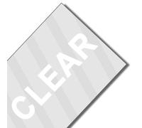 PrecisGear Compatibile con il nastro etichetta 12 mm universale per il produttore di etichette H110 H200 P710BT La sostituzione del nastro adesivo laminato(White on clear)