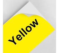 PrecisGear Compatibile con il nastro etichetta 12 mm universale per il produttore di etichette H110 H200 P710BT La sostituzione del nastro adesivo laminato(Black On yellow)