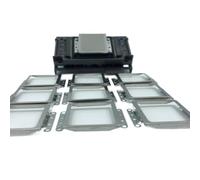 PrecisGear Coperchio del supporto per la testa di stampa in metallo da 1 pcs con telaio di ferro e telaio in alluminio per dx5 XP600 L8058 XP1500 Stampanti compatibili con il