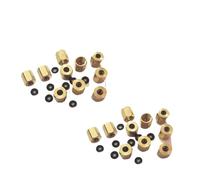 PrecisGear Damper inchiostro per la primavetta Eco-solvente DTF 10 20 100 50pcs compatibile con L1800 L805 1390 DX5 1900 2000 L800 2400 R230 R330(50pcs-Black)