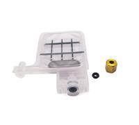 PrecisGear Dumper serranda di inchiostro trasparente da 20 pezzi compatibile con testina di stampa DX5 XP600 4720 I3200 5113 per plotter stampante eco solvente(Nuts 3x2mm)
