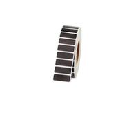 PrecisGear Etichetta in carbone a trasferimento termico in PP nero in carta sintetica compatibile con lamina 30x40x50x60x70x80x90x100mm(30x10 3000PCS)