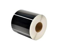 PrecisGear Etichetta in carbone a trasferimento termico in PP nero in carta sintetica compatibile con lamina 30x40x50x60x70x80x90x100mm(50x30 1000PCS)