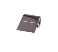 PrecisGear Etichetta in carbone a trasferimento termico in PP nero in carta sintetica compatibile con lamina 30x40x50x60x70x80x90x100mm(80x50 800PCS)