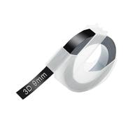 PrecisGear Etichetta portatile Stampante B90 Compatibile con 12965 MANUALE MANUALE MAKER MAKER CAKINA DI ELAGGIO DI ELABSIONE OPERA CON STAMPA Etichetta 1PK Etichetta 3D Adesiva 3D(1PK Black Tape)