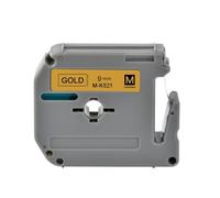 PrecisGear Label Tape 9mm x 8m Black On Silver MK-221 MK-921 Compatible With MK921 Tape PT-70 PT-80 Label Maker Printer