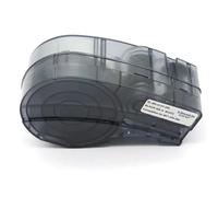 PrecisGear Nastro for etichette M21-250-595 senza chip compatibile con la macchina for etichette BMP21-PLUS BMP21-LAB, nastri di stampa 1/2/6/10 pezzi(2pc Black-on-White)