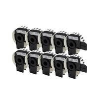 PrecisGear Rotolo di etichette termiche 29 mm x 30,48 m continuo DK-22210 DK22210 compatibile con stampante QL(10 Pcs)