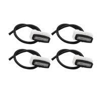 PrecisGear Tappo della testina di stampa Stazione di tappatura Solvente 2 4 6 10 pezzi Compatibile con Roland Dx4 SP540 300 VP540 RS640 540 SJ745 XC540 Stampante Pulita(Black-4PCS)