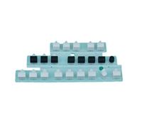 PrecisGear Tastiere elettroniche con tappetino in gomma conduttiva compatibili con le funzioni Korg Pa300 Pa600 Pa700 importate(PA300 left)