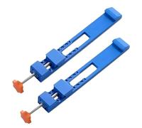 Precision Adjustable Guide Rail System | Electric Circular Saw Milling Positioning Fixture with Laser Etched Scale & Anti-Slip Backing - Versatile Cutting Guide for Wood, Metal & Plastic (2PCS)