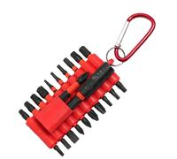 Precision Bit Kit - 22 Piece Set, Magnetic Driver Tips with Organized Case, Chrome Vanadium Steel Tools, Multi Function Repair Gear, for Electronics Maintenance Home Fixing Construction Projects