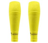 Precision Plain PRO Footless Sleeve Socks Calzini da Calcio, Giallo, 7-12 Uomo