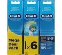Oral-b Ricambio Per Spazzolino Elettrico Precision Clean 6 Unità