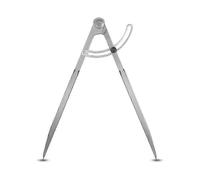 Precision compass for stonemasons with 300mm carbon steel dry point design