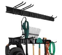 Precision Defined Pannello Porta Attrezzi da Parete (122 cm), robusto Decespugliatore da Muro e Pannelli Appendi Forato Portautensili, sistema Parete per Attrezzi da Lavoro da Giardino