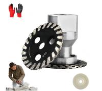 Precision Diamond Carving Wheel 30mm/40mm/50mm, High-Density Diamond Blade, Wet Dry Use Diamonds Carving Wheel with Removable Flange, for Angle Grinder, Tile Engraving (Flange+1.57")