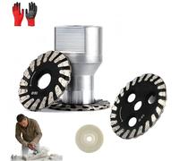 Precision Diamond Carving Wheel 30mm/40mm/50mm, High-Density Diamond Blade, Wet Dry Use Diamonds Carving Wheel with Removable Flange, for Angle Grinder, Tile Engraving (Flange+1.19"+1.57")