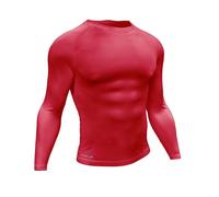 Precision Essential Baselayer Long Sleeve Shirt Junior L Junior 28-30" Red L Jun