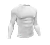 Precision Essential Baselayer Long Sleeve Shirt Junior M Junior 26-28" White M J