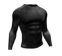 Precision Essential - Maglietta a Maniche Lunghe, Unisex, Taglia L, Colore: Nero