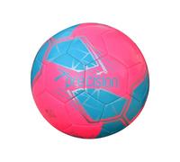 Precision Fusion - Mini pallone da calcio ad alte prestazioni, resistente, in TPU cucito a macchina, foderato in EVA da 2 mm, leggero, 160 g, rosa, palla ufficiale taglia 1