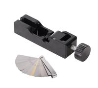 Precision Gap Tool, Plug Gapping Tool Set, Accurate Measurement Gapper with Scale, Hardened Steel Adjustment Device, Ignition Device with Compact Design, Engine for Automotive Garage