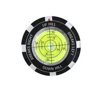 Precision Golf Reader, Double Side Putting Aid | Compact Portable Tool with High Accuracy, Durable Metal Golf Accessory, Stylish Training Device with Modern Design for & Professionals