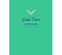 Precision Grid Notebook 4x4 Quad Ruled: Large 8.5x11 Graph Paper 110 Pages for Structured Thinking - Sage Color