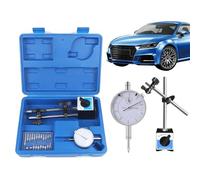 Precision Indicator, Magnetic Base Gauge, 0-1 Inch Imperial Tool for Accurate Measurement, Fine Adjustment Mechanism Build, Workshop Inspection Equipment, Machining Alignment for Lathe Automotive