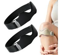 Precision Knee Strap, Knee Support For Women And Men, Knee Brace，Black：2