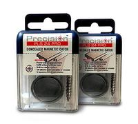Precision Lock PLS 24 PRO - Chiusura magnetica nascosta per porte leggere e resistenti, con spessore superiore a 30 mm, confezione da 2