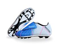 Precision Matrix Junior Football Boots FG J13 Aqua/White/Fuchsia J13 Aqua/White/