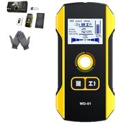 Precision Metal Detector Wall Scanner with Positioning Hole, 3-in-1 Wall Detector Scanner for Detects Inside Wire, Clear and Clever Stud Finder with Magnetic Sensors (1 pc)