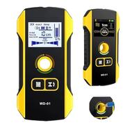 Precision Metal Detector Wall Scanner with Positioning Hole, Upgrade 3-in-1 Digital Wall Detector Scanner for Detects Inside Wire, Water Pipe, Deep Metal, Floor Joists, Acts as Stud Finder (1 PC)