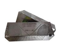 Precision Metal Round Corner Ruler | Professional Drawing Tool with 45°/90° Guide for Technical Design, Woodworking & DIY Projects (20-65)