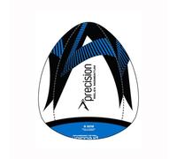 Precision Momentum Reflex - Pallone da rugby, misura 5, base piatta | Rimbalzo a mezza palla per trapani da parete Solo con impugnatura testurizzata
