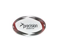 Precision Momentum Rugby Training Ball 5 White/Black/Red 5 White/Black/Red