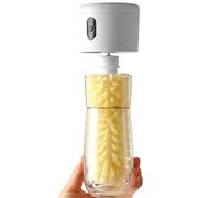 Precision-Motorized Bottle & Shaker Cleaning System - 60-Degree Rotating Brush Head Delivers Deep, Thorough Cleaning For Hard-to-Reach Bottle Bases, Versatile Tool Protein Shakers, Coffee
